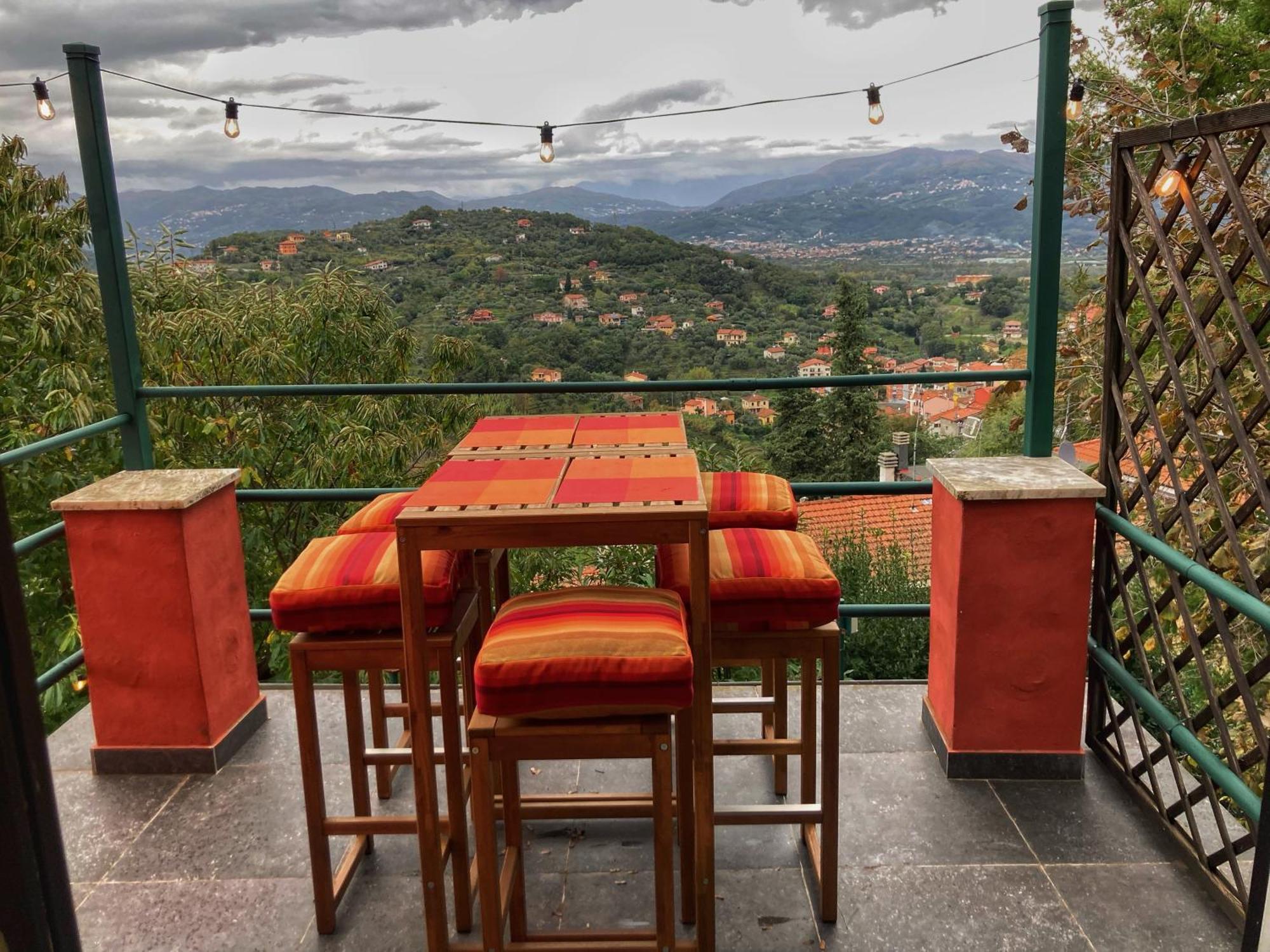 Villa La Casa Rossa Arcola Con Vista Exterior foto
